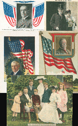 Group of 5 Political Postcards